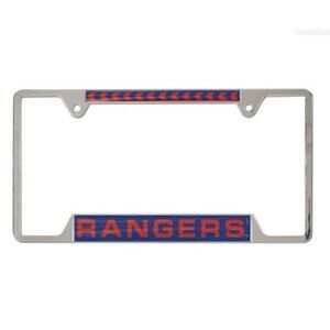 TEXAS RANGERS, METAL LICENSE PLATE FRAME FROM WINCRAFT‎